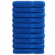 Vidaxl handdoeken solund 10 st 600 g m² 100x200 cm blauw