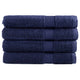 Vidaxl saunadoeken solund 4 st 600 g m² 80x200 cm marineblauw