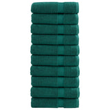 Vidaxl badhanddoeken solund 10 st 600 g m² 100x150 cm - afbeelding 2