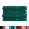 Vidaxl saunadoeken solund 4 st 600 g m² 80x200 cm groen