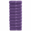 Vidaxl gastendoekjes solund 10 st 600 g m² 30x50 cm paars