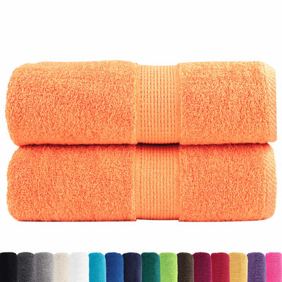 Vidaxl gastendoekjes solund 2 st 600 g m² 30x50 cm oranje