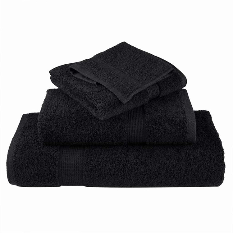 Vidaxl gastendoek solund 10 st zwart 15 x 21 cm 550 gsm