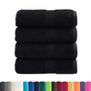 Vidaxl gastendoekjes solund 4 st 600 g m² 30x50 cm zwart
