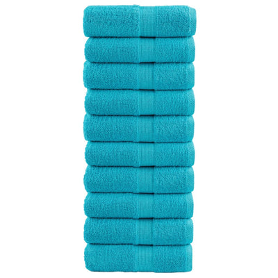 Vidaxl gastendoekjes solund 10 st 600 g m² 30x50 cm turquoise