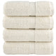 Vidaxl premium washandjes solund 4 stuks crème 30x30 cm 600 g m2