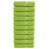 Vidaxl badhanddoeken solund 10 st 600 g m² 100x150 cm - afbeelding 2