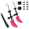 Vidaxl schoenspanners met schoenlepel eu 34-40 kunststof roze