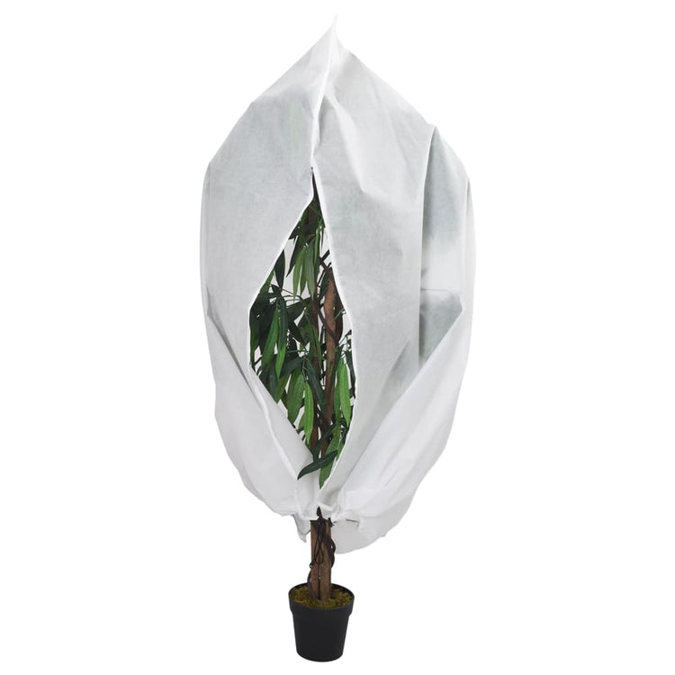 Vidaxl plantenhoezen met ritssluiting 2 st 70 g m² 1,2x1,8 m