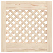 Vidaxl kastdeuren met latwerk 2 st 39,5x39,5 cm massief grenenhout - afbeelding 3