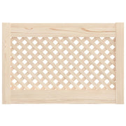 Vidaxl kastdeuren met latwerk 2 st 59,5x39,5 cm massief grenenhout - afbeelding 3