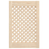 Vidaxl kastdeuren met latwerk 2 st 39,5x61,5 cm massief grenenhout