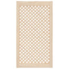 Vidaxl kastdeuren met latwerk 2 st 49,5x99 cm massief grenenhout
