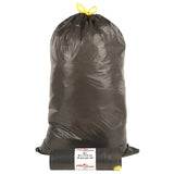 Vidaxl vuilniszakken met trekkoorden 250 st 60 l zwart - afbeelding 3
