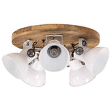 Vidaxl plafondlamp 25 w e27 50x50x25 cm wit - afbeelding 2