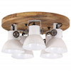 Vidaxl plafondlamp 25 w e27 50x50x25 cm wit