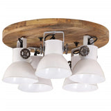 Vidaxl plafondlamp 25 w e27 50x50x25 cm wit - afbeelding 3