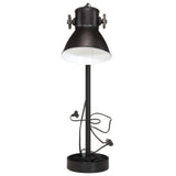 Vidaxl bureaulamp 25 w e27 15x15x55 cm zwart - afbeelding 3