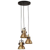 Vidaxl hanglamp 25 w e27 30x30x100 cm antiek messingkleurig - afbeelding 2