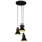 Vidaxl hanglamp 25 w e27 30x30x100 cm zwart - afbeelding 1