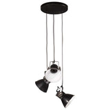 Vidaxl hanglamp 25 w e27 30x30x100 cm zwart - afbeelding 3
