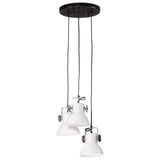 Vidaxl hanglamp 25 w e27 30x30x100 wit - afbeelding 2