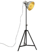 Vidaxl vloerlamp 25 w e27 61x61x90 150 cm vintage zilverkleurig - afbeelding 1