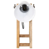 Vidaxl bureaulamp 25 w e27 30x17x40 cm wit - afbeelding 3