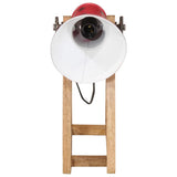 Vidaxl bureaulamp 25 w e27 30x17x40 cm verweerd rood - afbeelding 3