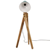 Vidaxl vloerlamp 25 w e27 45x45x120 cm verweerd blauw - afbeelding 3