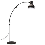 Vidaxl vloerlamp 25 w e27 150 cm zwart - afbeelding 2