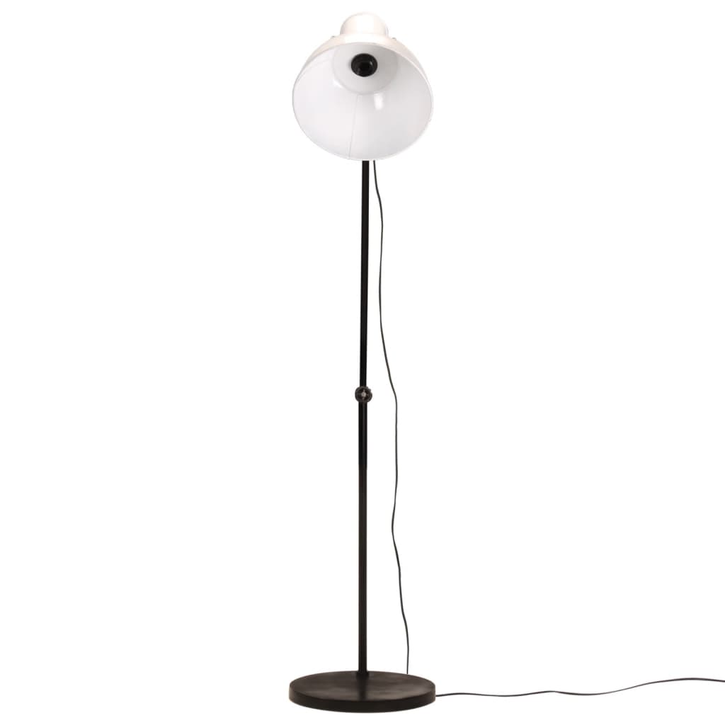 Vidaxl vloerlamp 25 w e27 150 cm wit