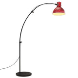 Vidaxl vloerlamp 25 w e27 150 cm verweerd rood - afbeelding 1