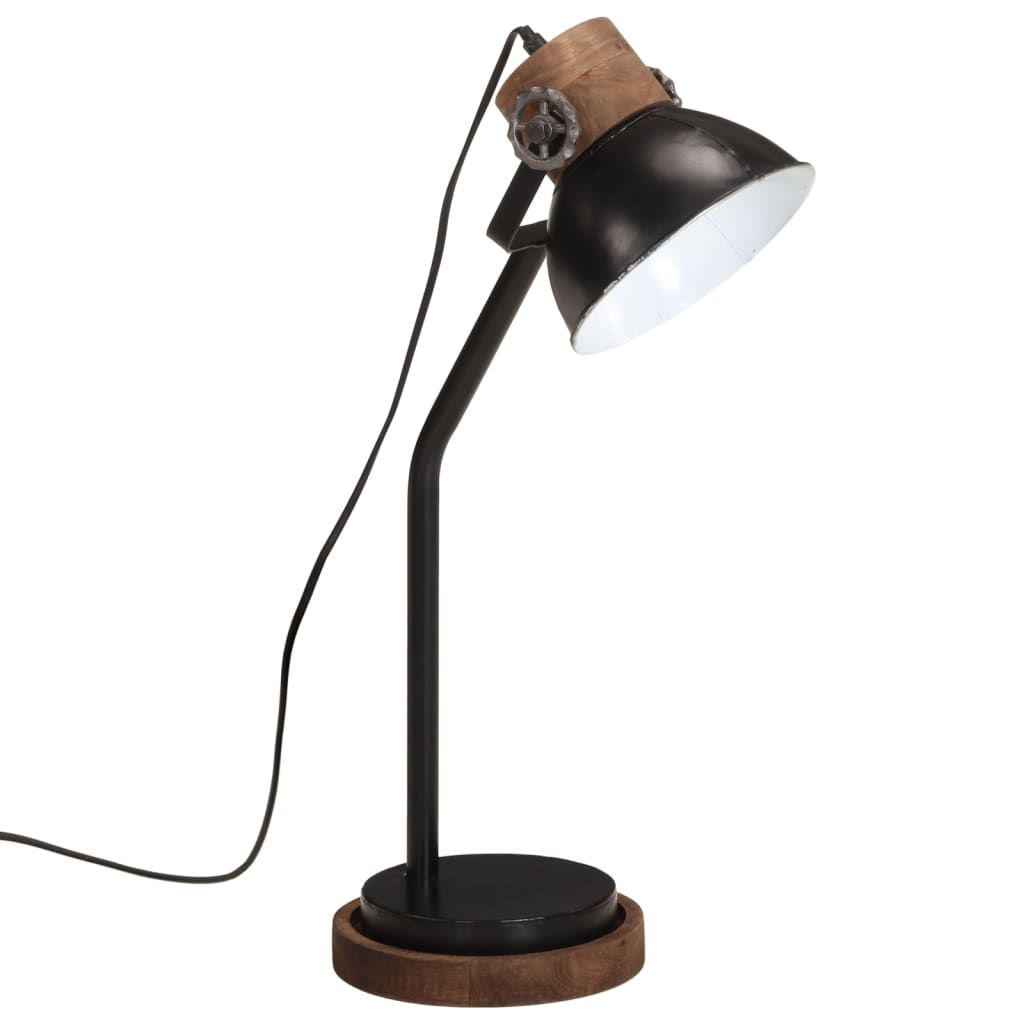 Vidaxl bureaulamp 25 w e27 18x18x60 cm zwart