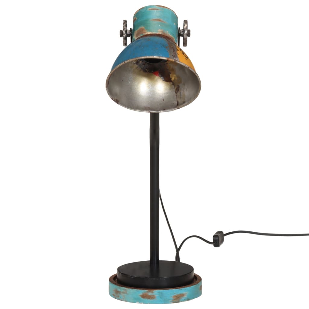 Vidaxl bureaulamp 25 w e27 18x18x60 cm meerkleurig