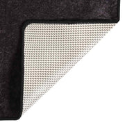 Vidaxl vloerkleed wasbaar anti-slip 120x170 cm antracietkleurig - afbeelding 3