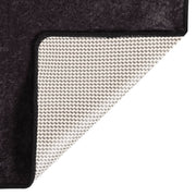 Vidaxl vloerkleed wasbaar anti-slip 150x230 cm antracietkleurig - afbeelding 2