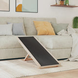 Vidaxl hondenloopplank 100x40 cm massief vurenhout grijs - afbeelding 1