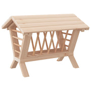Vidaxl hooiruif voor konijnen 44x33x33 cm massief vurenhout - afbeelding 2