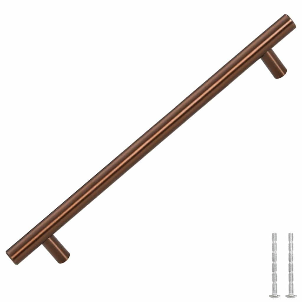 Vidaxl handvatten 5 st 192 mm roestvrij staal bronskleurig