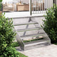 Vidaxl traptrede rooster 90x24x7 cm gegalvaniseerd staal