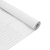 Vidaxl raamfolies mat pvc wit