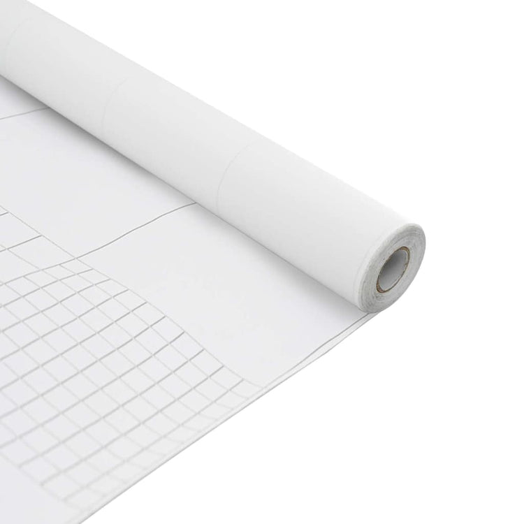 Vidaxl raamfolies mat pvc wit