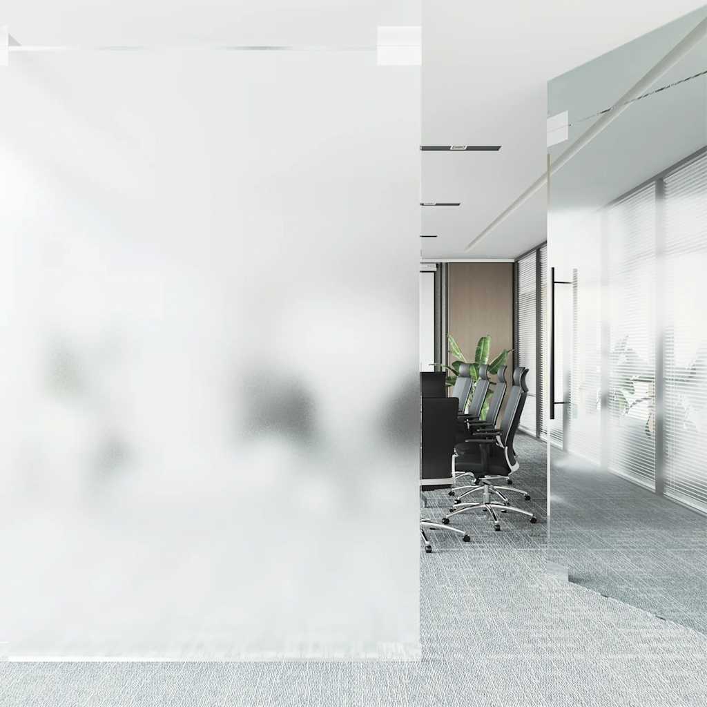 Vidaxl raamfolies mat pvc wit