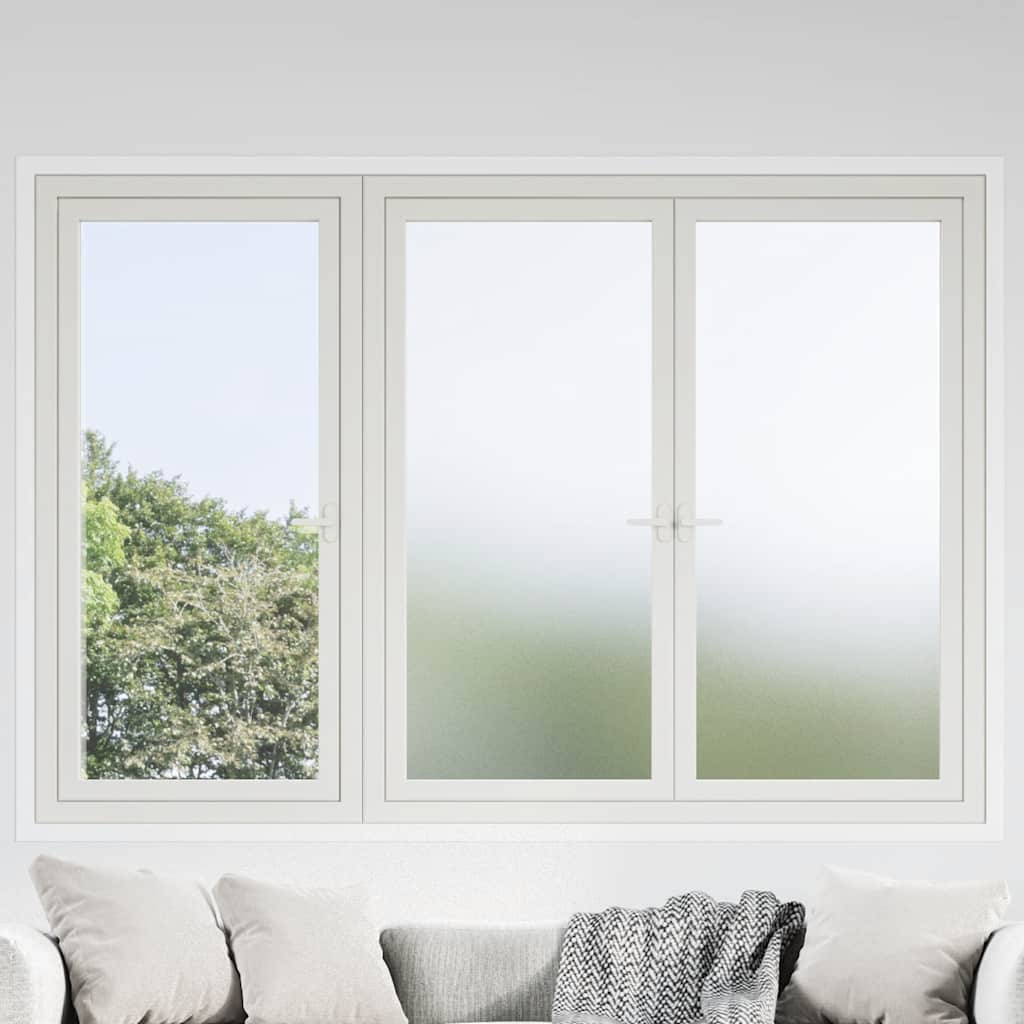 Vidaxl raamfolies mat pvc wit