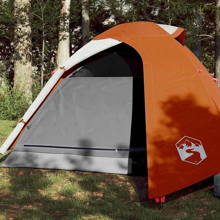 Vidaxl koepeltent 3-persoons waterdicht oranje