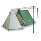 Vidaxl tent 3-persoons waterdicht groen - afbeelding 2