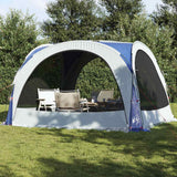 Vidaxl partytent waterdicht blauw - afbeelding 1