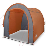 Vidaxl opbergtent waterdicht grijs en oranje - afbeelding 2