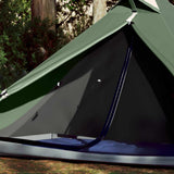 Vidaxl hangende tipi tent 1-persoons waterdicht groen - afbeelding 3